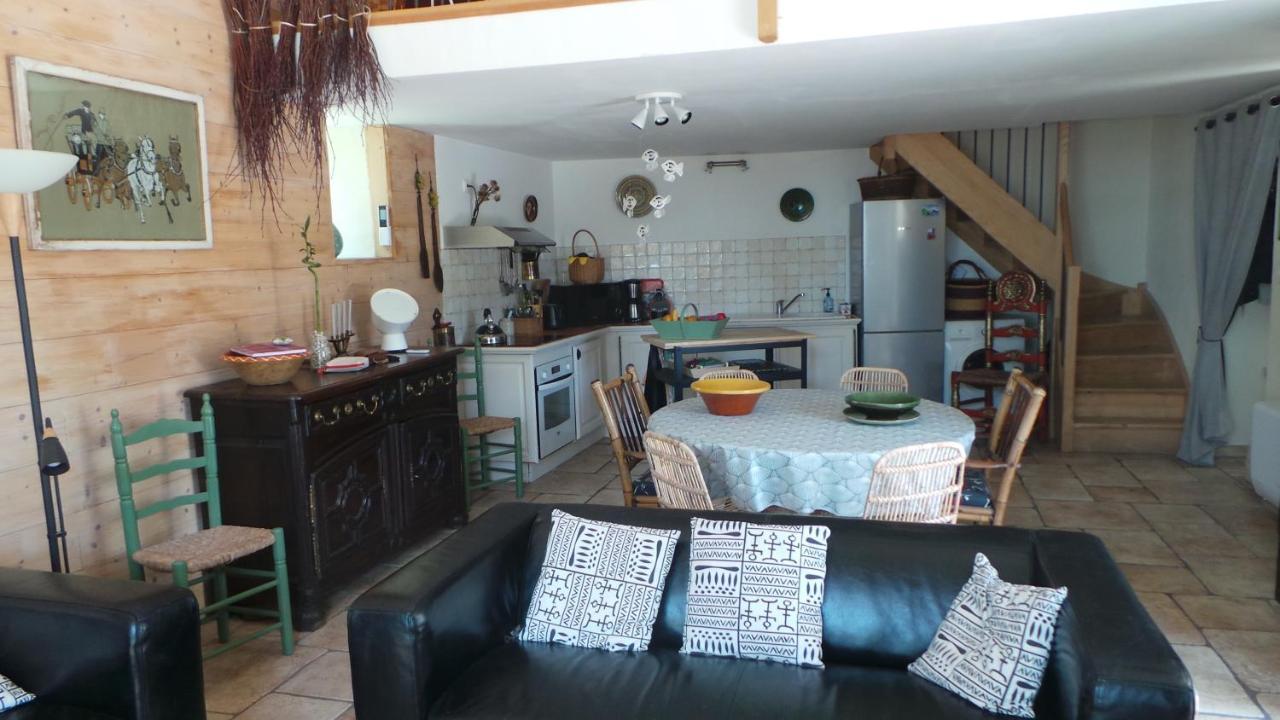 Maison De Plain Pied Pour 4 Pers Piscine Lussan Lussan  Exterior photo